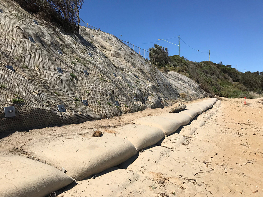 Sandringham erosion mitigation