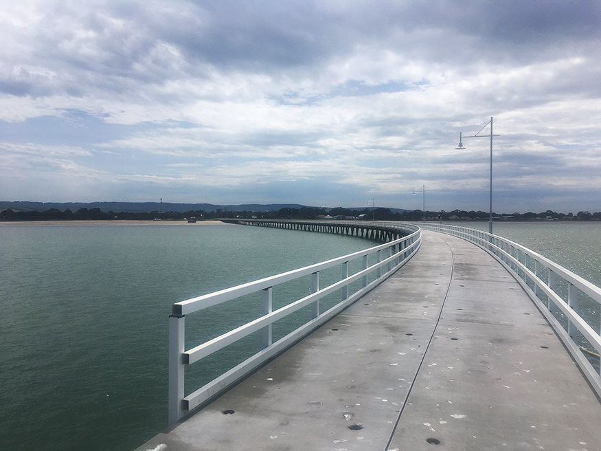 Port Welshpool long jetty