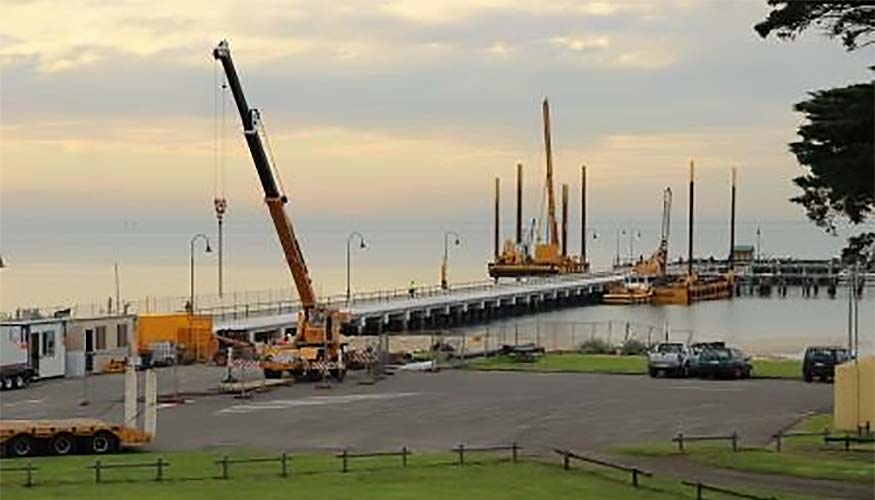 portarlington harbour progressing well