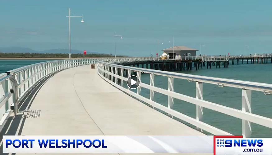 Port Welshpool nine news