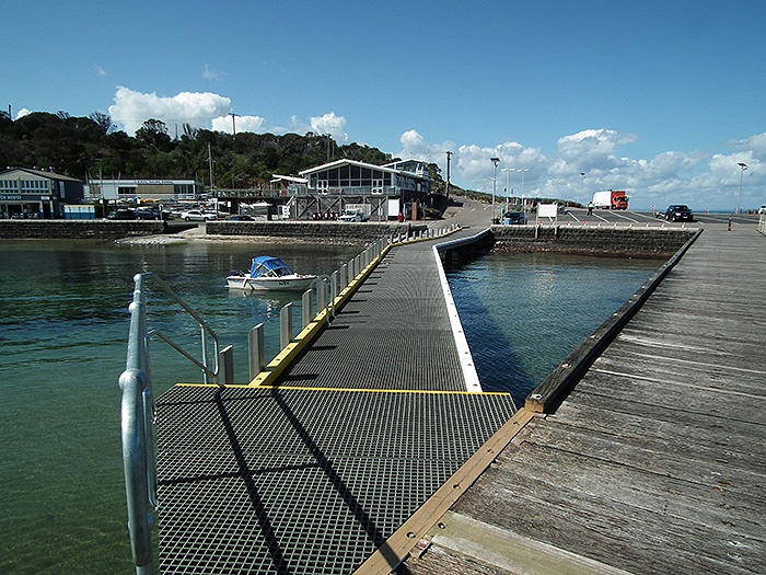boat ramp at Half Moon Bay designed by AW Maritime