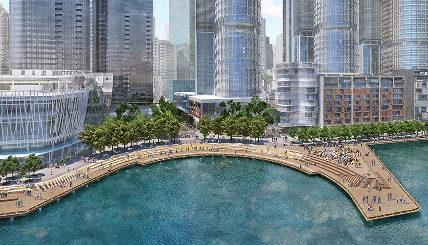 AW Maritime Barangaroo waterfront marine works