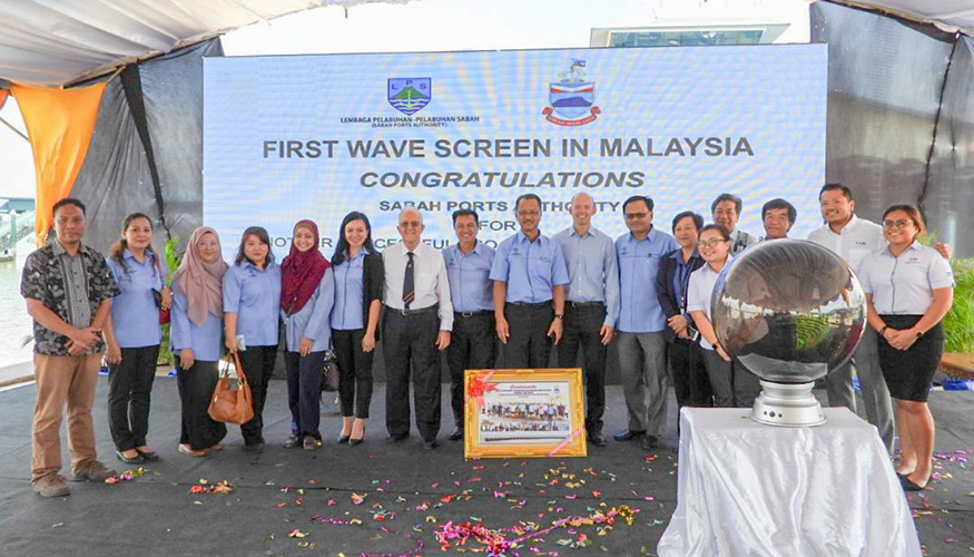 Opening of Wavescreen in Tawau Malaysia