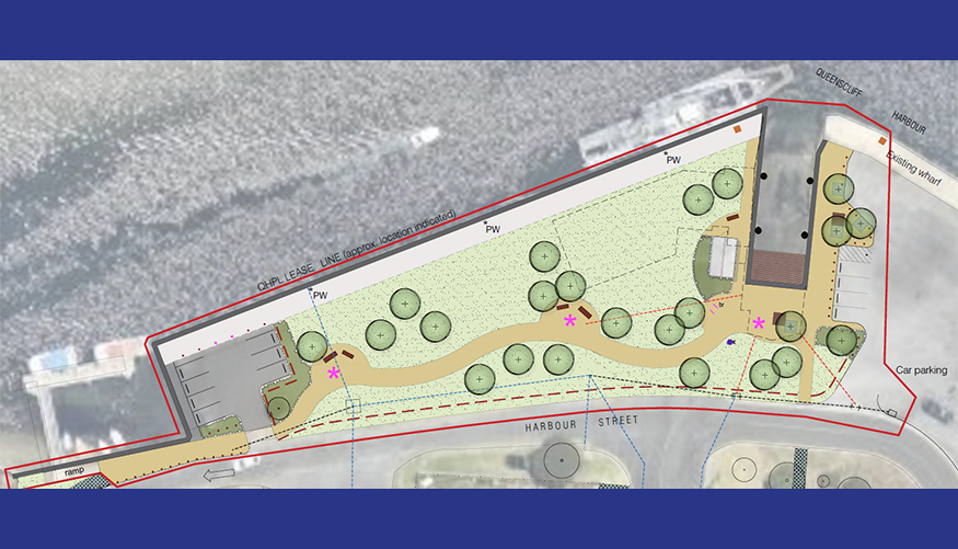 Fisherman's wharf landscape plan