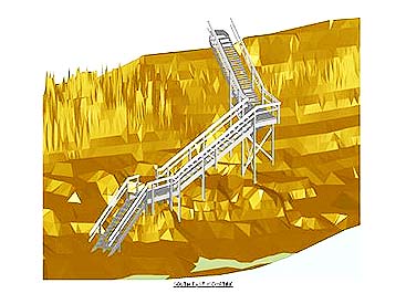 Jan Juc Beach Access steps design