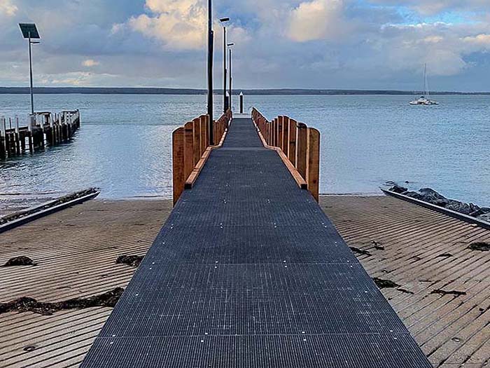 Corinella Boat Ramp  AW Maritime Designed Boat Ramp