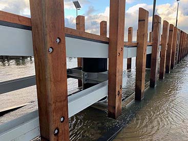 Jetty Piles Corinella Boat Ramp