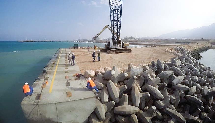 Oman LNG Wharf Offload facility