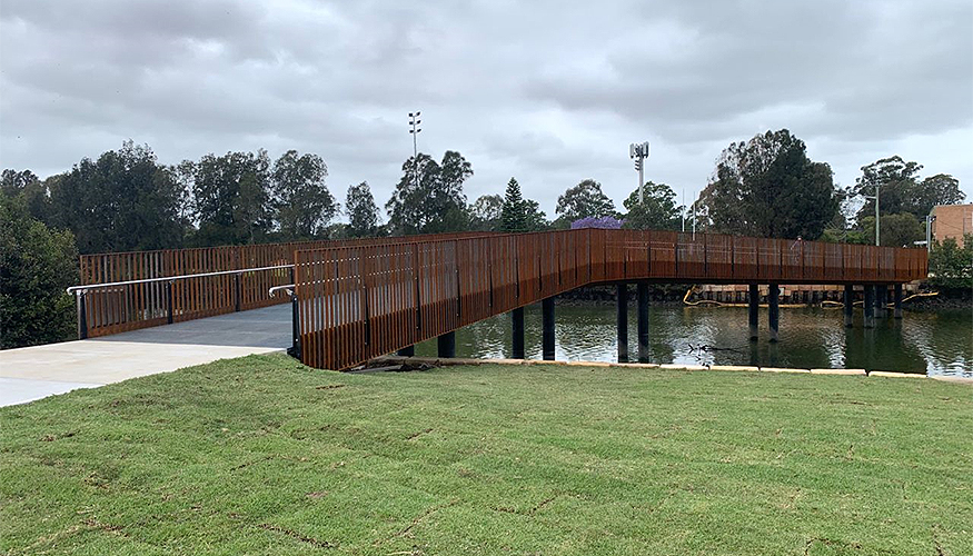 Lang Road Pedestrian Bridge