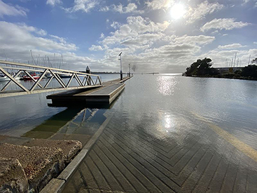 New Upgraded Hastings Boat Ramp