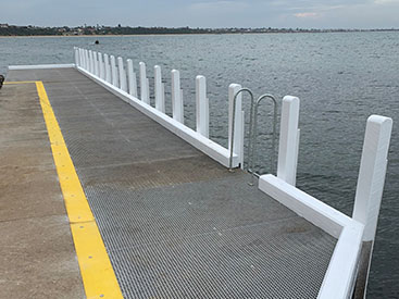 View from Beaumaris Motor Yacht Squadron Jetty
