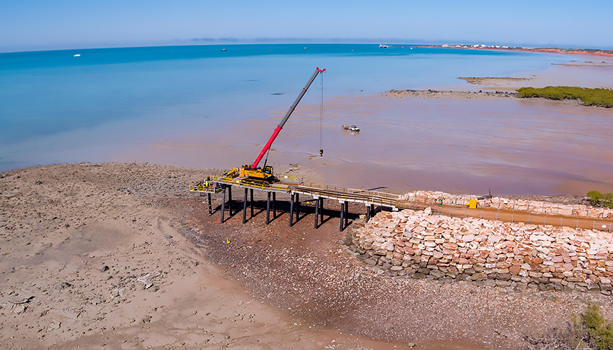 Broome Town Beach Jetty