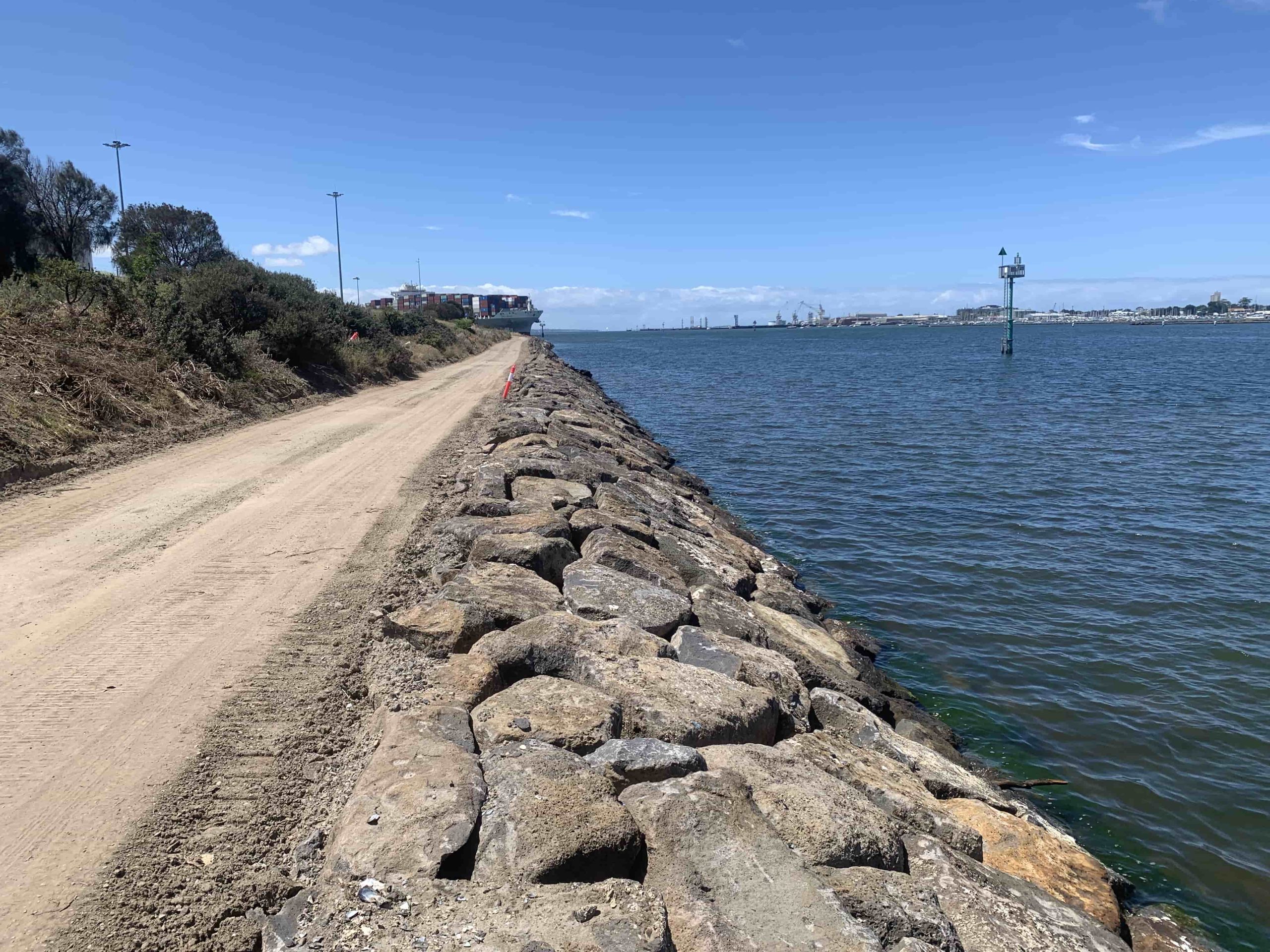 Webb Dock Rock Revetment, VIC